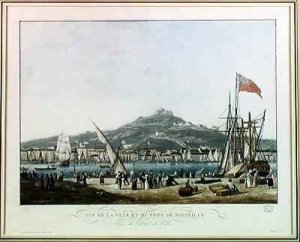 View of the Town and Port of Marseille from the Town Hall