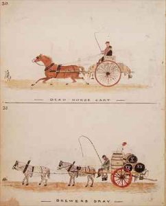 The Dead Horse Cart and the Brewers Dray