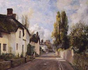 Village Street Scene