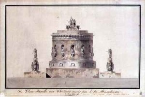 Design for a Funerary Monument