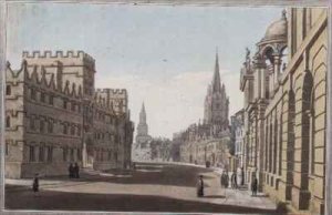 View of the High Street in Oxford