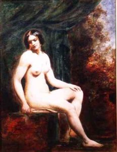 Seated Female Nude