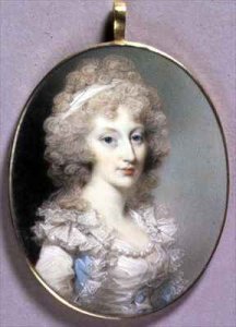 Portrait Miniature of Elizabeth Blunt