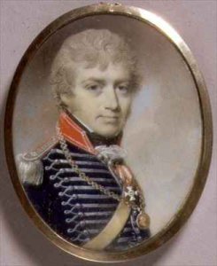 Portrait Miniature of Sir Charles Burrell Blunt