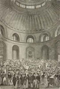 Rotunda at the Bank of England