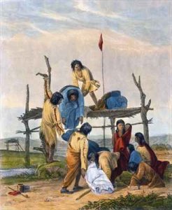 Indian Burial