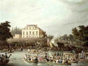 Arrival of the Watermen at Brandenburgh House