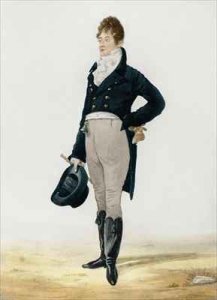 Portrait of George Beau Brummell 1778-1849