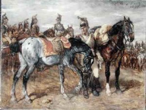 A Troop of French Cuirassiers