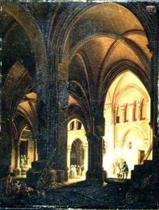 Interior of the Eglise des Saints Innocents Paris