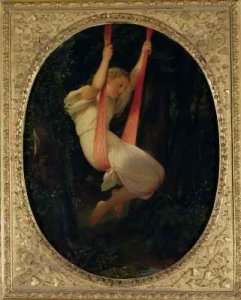 Young Girl on a Swing