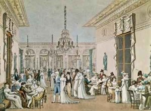 The Cafe Frascati in 1807