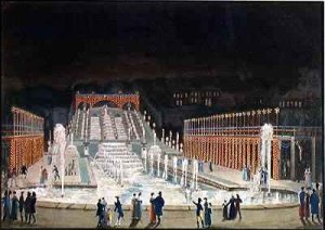 Illumination of the Saint Cloud Fountain