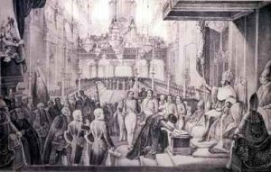 The Coronation of Dom Pedro I 1798-1834 as Emperor of Brazil