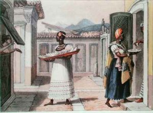 Travelling Saleswomen in Rio de Janeiro in 1827