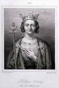 Philip V the Tall 1294-1322 King of France