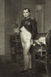 Napoleon I in his study