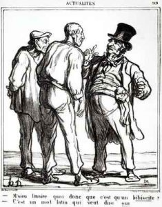 Cartoon about the plebiscite of 8th May 1870