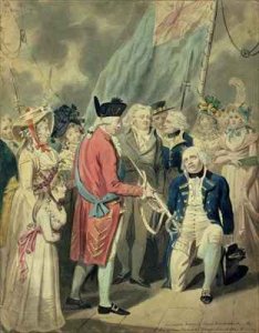 Admiral Collingwood 1750-1810 Receiving the Silver Sword