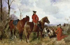 A rest during the hunt