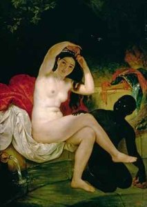 Virsavia, or Bather with a Negro Slave