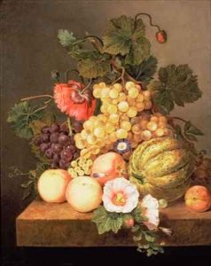 Still life with fruit