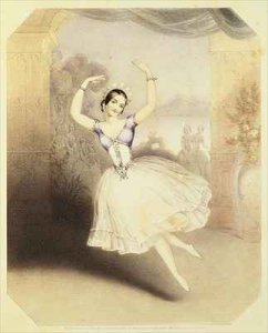 Carlotta Grisi (1819-99) in the Ballet of the Peri