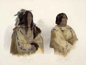 Mehkskeme-Sukahs, Blackfoot Chief and Tatsicki-Stomick, Piekann Chief