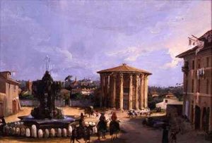 The Temple of Vesta, Rome