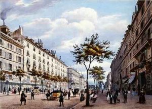 The Boulevard des Italiens