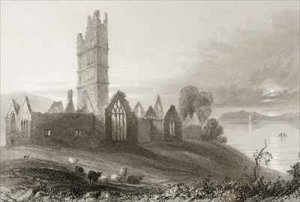 Moyne Abbey, County Mayo, Ireland