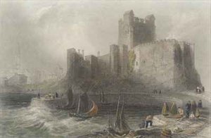 View of Carrifergus Castle