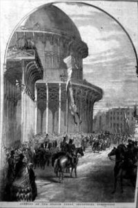 Opening of the Great Industrial Exhibition of 1853 in Dublin