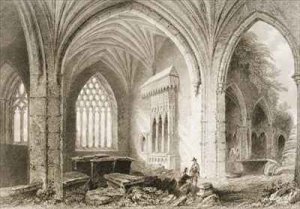 Interior of Holycross Abbey, County Tipperary, Ireland