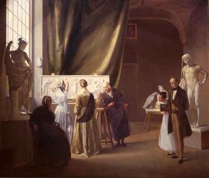 The Studio of Bertel Thorvaldsen (1770-1844)