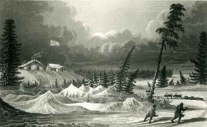 Winter View of Fort Franklin