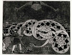 Seppo Llmarinen Ploughing the Field of Snakes