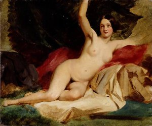 Female Nude In A Landscape