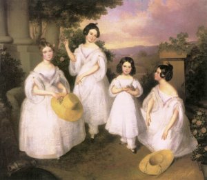 The Daughters of István Medgyasszay c. 1833