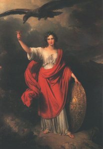 "From Darkness, the Light"  Allegory of the Hungarian Academy of Sciences 1831