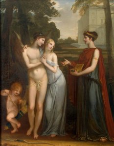 Innocence Choosing Love Over Wealth, With Constance Mayer-Lamartiniere 1804