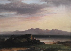 Arran, from Millport, Cumbrae, 1854