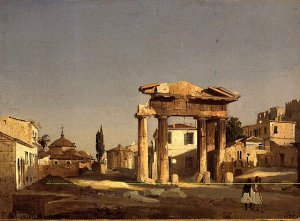 The Gate of Agora in Athens, 1843