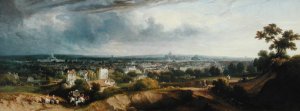 View of Paris from Montmartre  1829