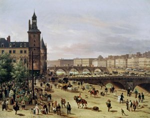 The Flower Market, 1832