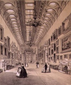 The Picture Gallery at Buckingham Palace, c.1880