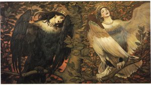 Sirin and Alkonost: Birds of Joy and Sorrow. 1896