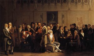 Meeting of Artists in Isabey's Studio 1798