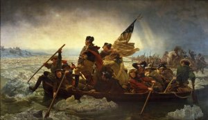 Washington Crossing the Delaware  1851